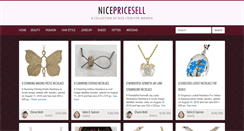 Desktop Screenshot of nicepricesell.com